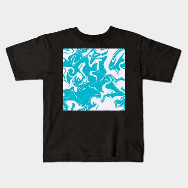 Summer Skies Kids T-Shirt by diffrances